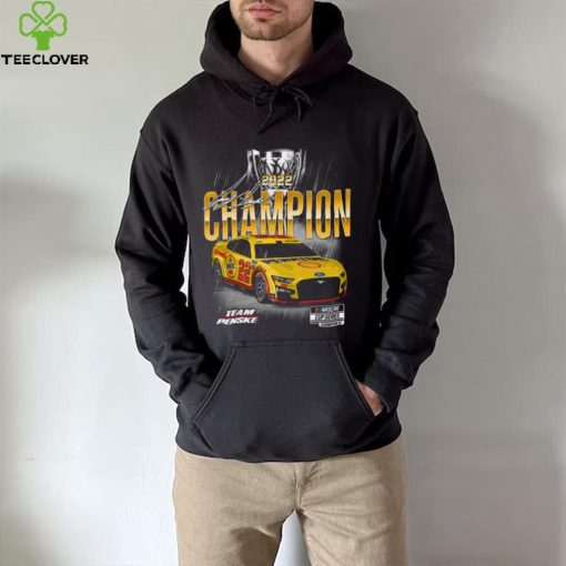 Joey Logano Team Penske 2022 NASCAR Cup Series Champion T Shirt