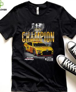 Joey Logano Team Penske 2022 NASCAR Cup Series Champion T Shirt