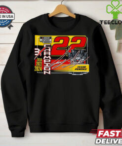 Joey Logano Team Penske 2024 NASCAR Cup Series Champion Lifestyle T Shirt 3 Joey Logano Team Penske 2024 NASCAR Cup Series Champion Lifestyle T Shirt