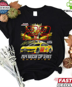 Joey Logano Team Penske 2024 NASCAR Cup Series Champion T Shirt