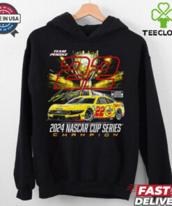 Joey Logano Team Penske 2024 NASCAR Cup Series Champion T Shirt 2 Joey Logano Team Penske 2024 NASCAR Cup Series Champion T Shirt