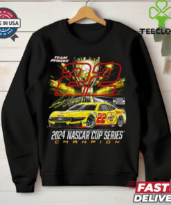 Joey Logano Team Penske 2024 NASCAR Cup Series Champion T Shirt 3 Joey Logano Team Penske 2024 NASCAR Cup Series Champion T Shirt