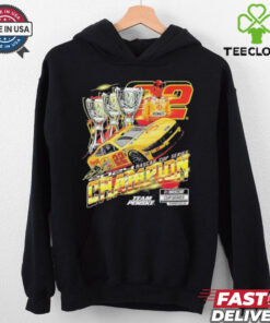 Joey Logano Team Penske Three Time NASCAR Cup Series Champion Car T Shirts