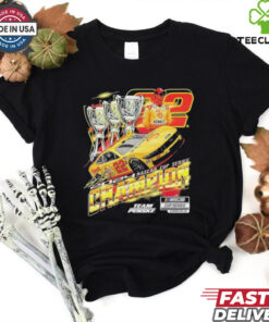 Joey Logano Team Penske Three Time NASCAR Cup Series Champion Car T Shirts 2 Joey Logano Team Penske Three Time NASCAR Cup Series Champion Car T Shirts