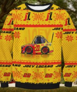 Joey Logano Ugly Sweater