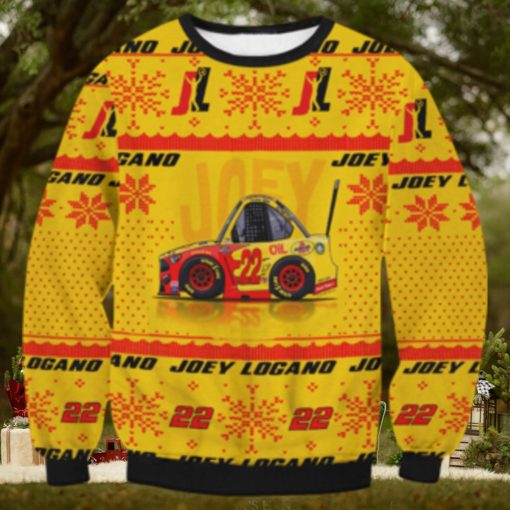 Joey Logano Ugly Sweater