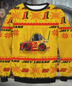 Joey Logano Ugly Sweater