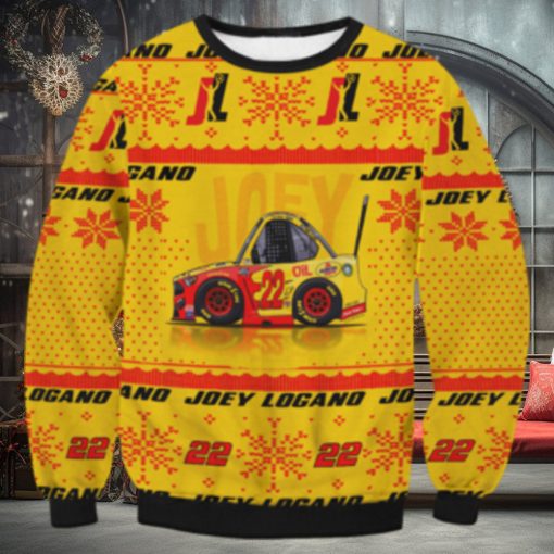 Joey Logano Ugly Sweater