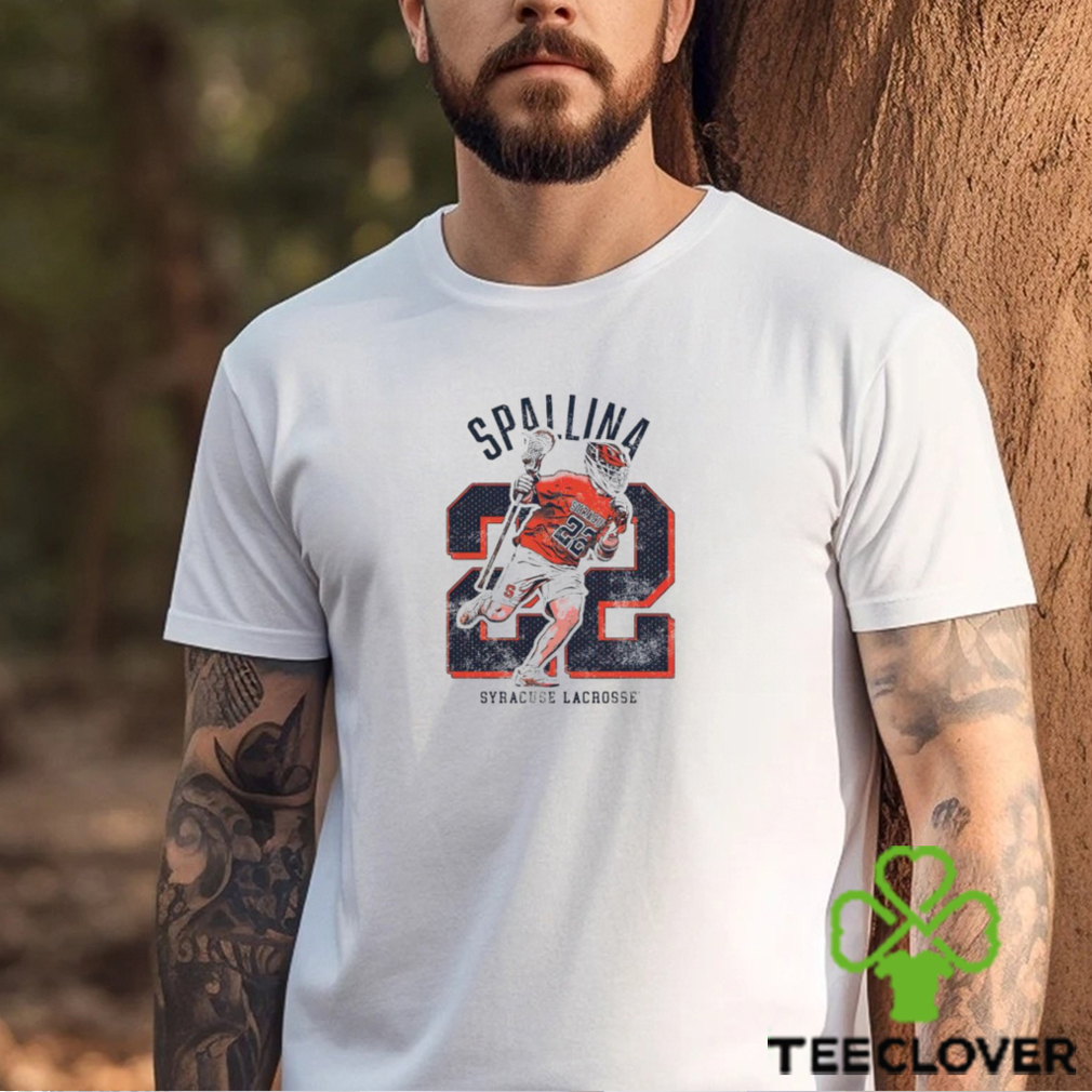 Joey Spallina 22 Syracuse Lacrosse cartoon shirt Joey Spallina 22 Syracuse Lacrosse cartoon shirt