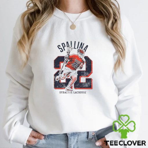 Joey Spallina 22 Syracuse Lacrosse cartoon shirt