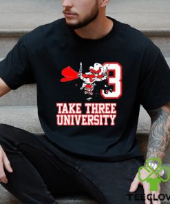 Joey mcguire take three university shirt