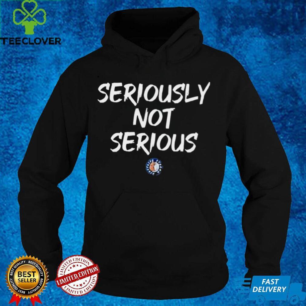 Joezmcfly Seriously Not Serious Shirt Joezmcfly Seriously Not Serious Shirt