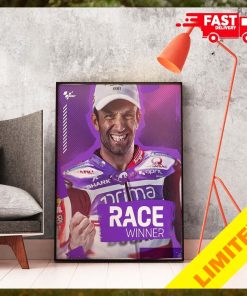 Johann Zarco A Hell Of A Last Lap MotoGP Australian GP 2023 Race Winner Poster Canvas