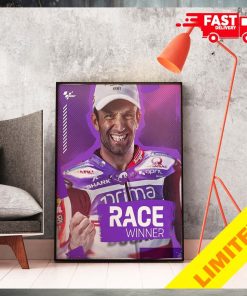Johann Zarco A Hell Of A Last Lap MotoGP Australian GP 2023 Race Winner Poster Canvas