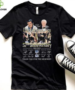 John Aniston Days Of Our Lives 57th Anniversary 1965 2022 Thank You For The Memories Signatures Shirt