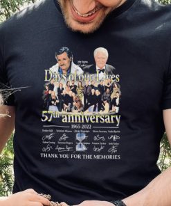 John Aniston Days Of Our Lives 57th Anniversary 1965 2022 Thank You For The Memories Signatures Shirt