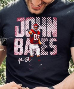 John Bates Washington Commanders Bold signature shirt
