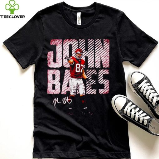 John Bates Washington Commanders Bold signature shirt