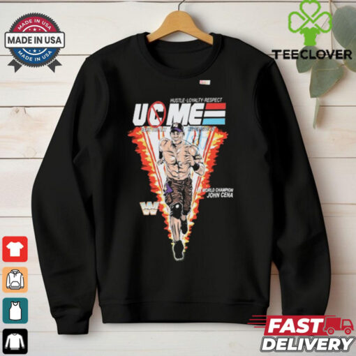 John Cena Autographed You Can_t See Me T Shirt