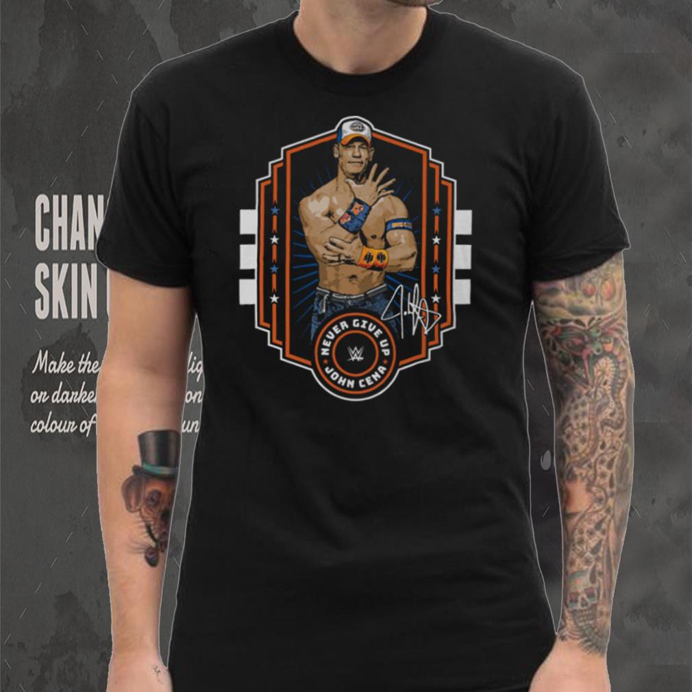 John Cena Emblem WHT Shirt John Cena Emblem WHT Shirt