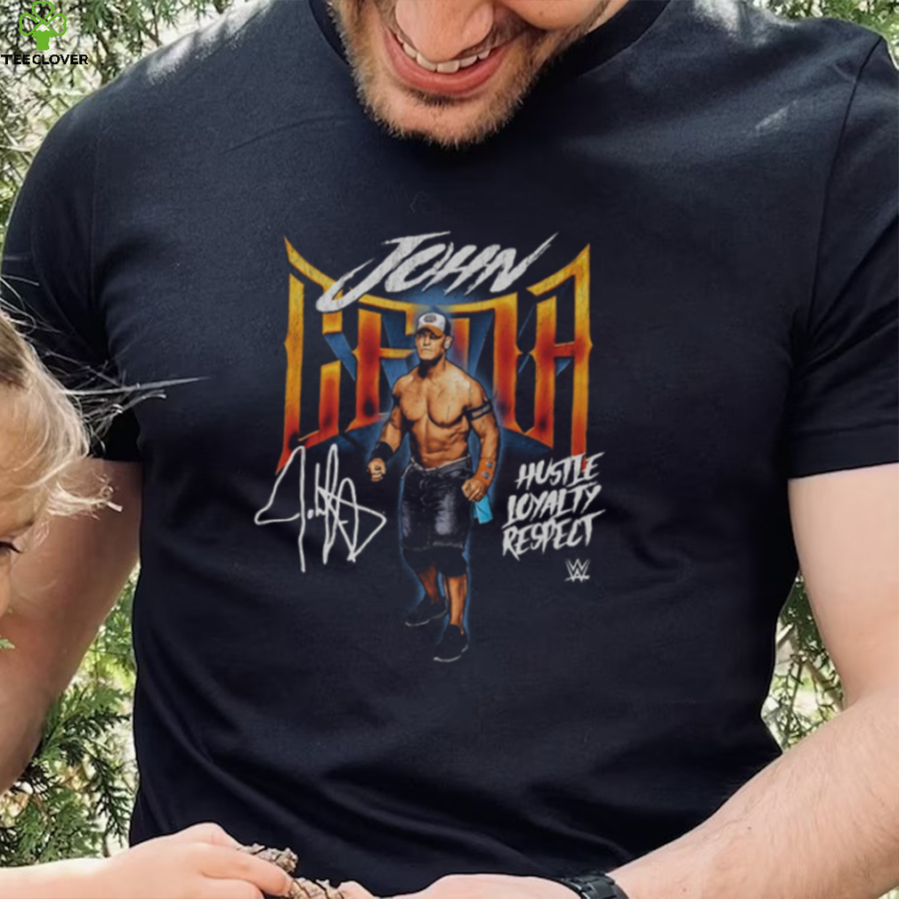 John Cena Hustle, Loyalty Respect Grunge T Shirt