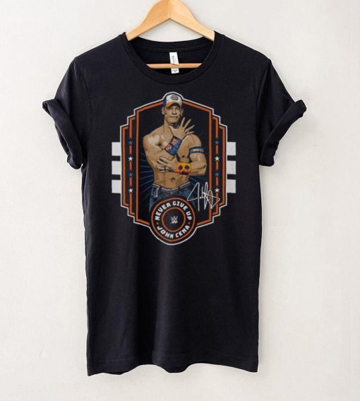 John Cena Never Give Up Emblem T Shirt