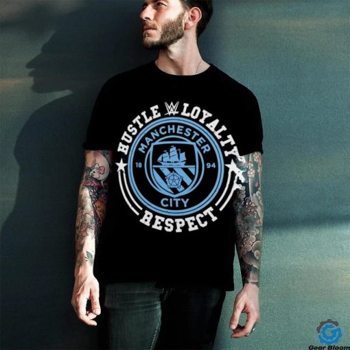John Cena WWE x Manchester City hustle loyalty respect shirt