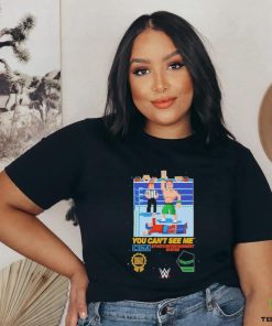 John Cena You Cant See Me 8 Bit Pixel Shirt