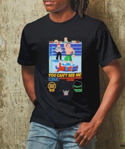 John Cena You Cant See Me 8 Bit Pixel Shirt