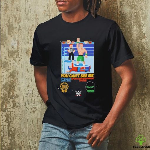 John Cena You Cant See Me 8 Bit Pixel Shirt