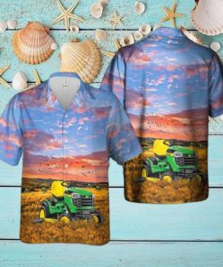 John Deere E180 Lawn Tractor Hawaiian Shirt