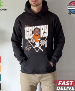 John Gentry 1 NCAA Sam Houston Bearkats football Caricature Signature t hoodie, sweater, longsleeve, shirt v-neck, t-shirt