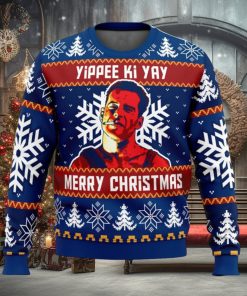John McClane Die Hard Knitted 3D Sweater For Christmas