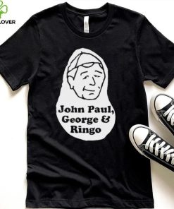 John Paul George Ringo shirt