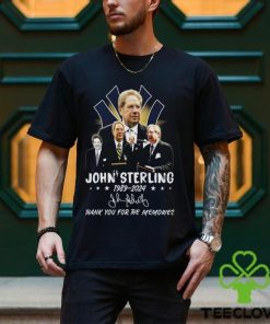 John Sterling 1989 2024 Thank You For The Memories T Shirt