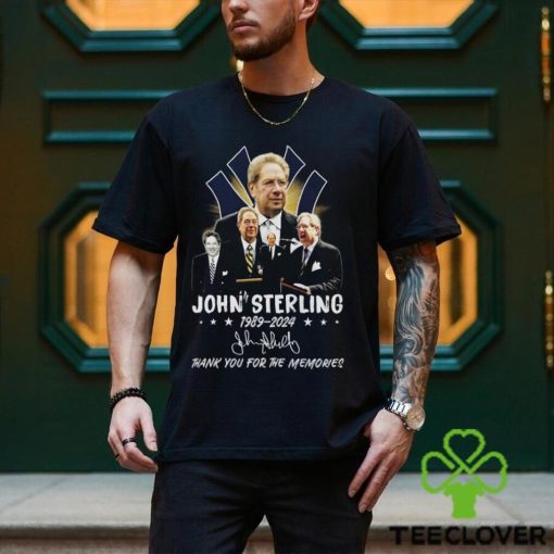 John Sterling 1989 2024 Thank You For The Memories T Shirt