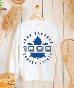 John Tavares 1000 Career Points t hoodie, sweater, longsleeve, shirt v-neck, t-shirt