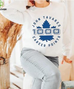 John Tavares 1000 Career Points t hoodie, sweater, longsleeve, shirt v-neck, t-shirt