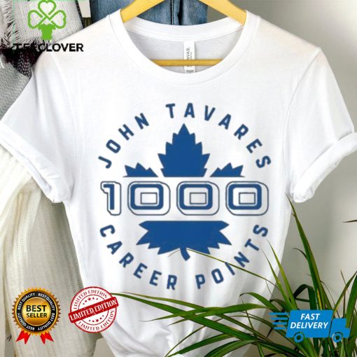 John Tavares 1000 Career Points t hoodie, sweater, longsleeve, shirt v-neck, t-shirt