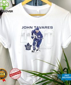 John Tavares Toronto Maple Leafs 400 Career Goals Shirt