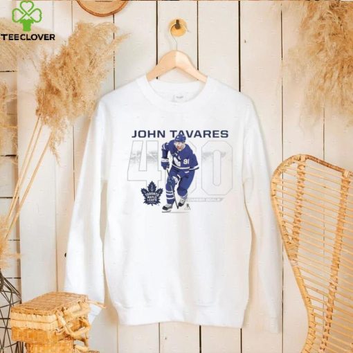 John Tavares Toronto Maple Leafs 400 Career Goals Shirt