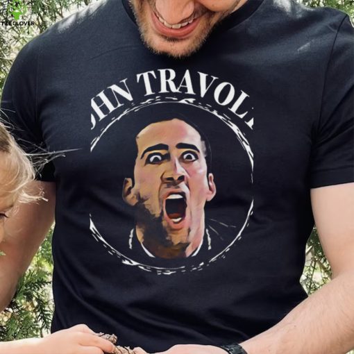 John Travolta Nicolas Cage Face Off Funny T Shirt