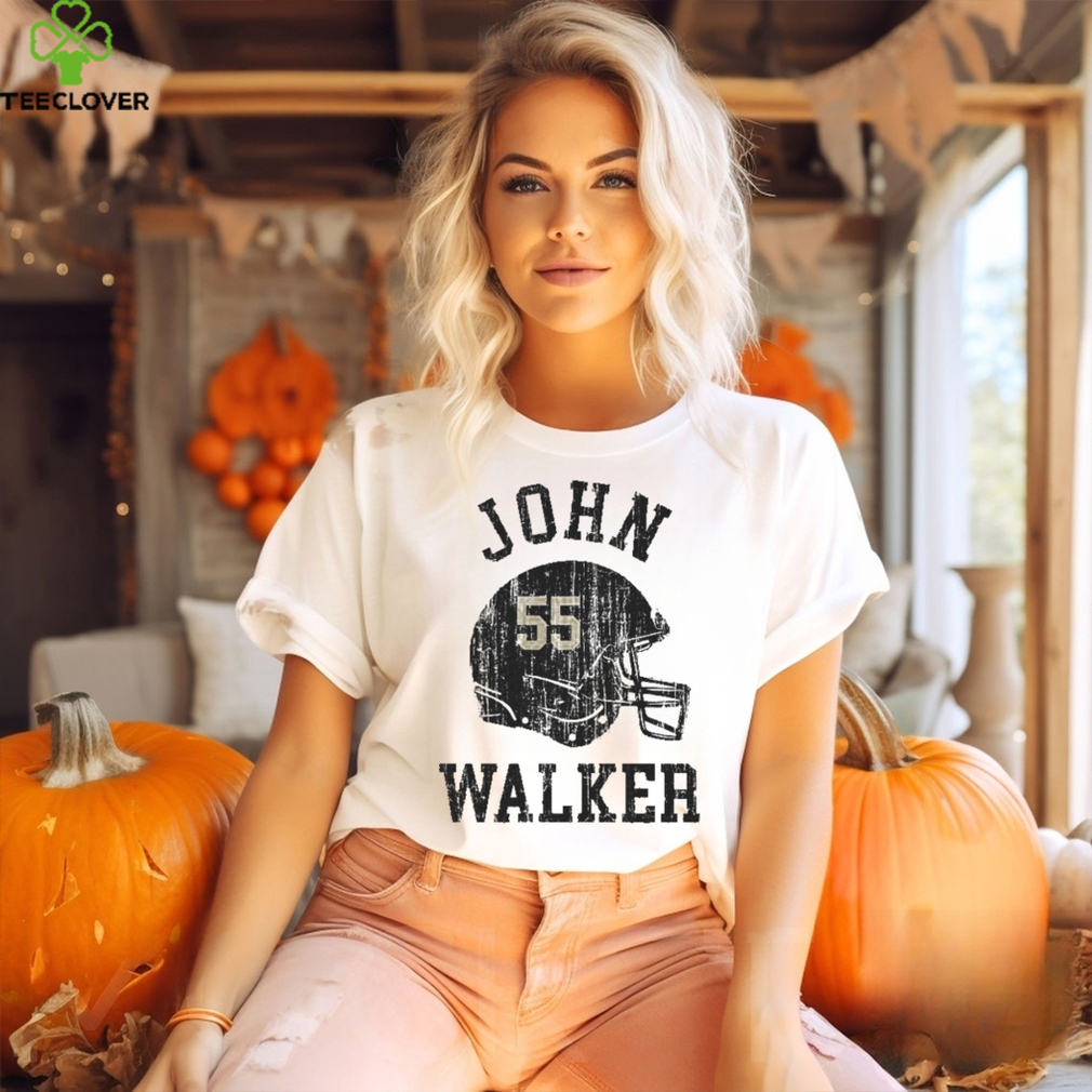 John Walker College Helmet Font Shirt John Walker College Helmet Font Shirt