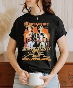 John Wick Constantine 18th Anniversary 2005 2023 Thank You For The Memories T Shirt