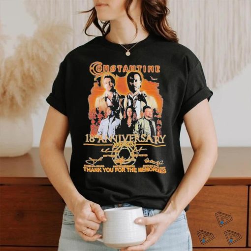 John Wick Constantine 18th Anniversary 2005 2023 Thank You For The Memories T Shirt