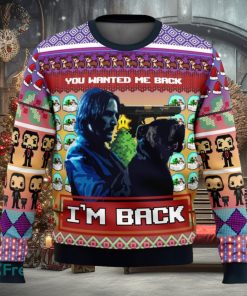 John Wick Ugly Christmas Sweaters 3D Super Hot