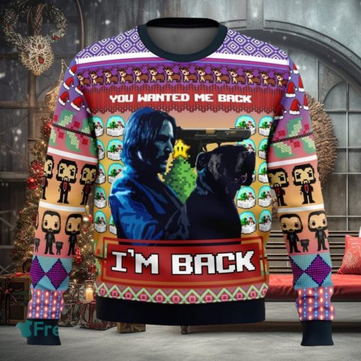 John Wick Ugly Christmas Sweaters 3D Super Hot