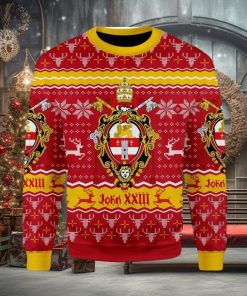 John Xxiii Coat Of Arms Ugly Christmas Sweater