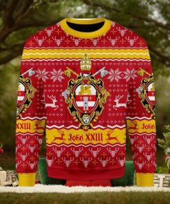 John Xxiii Coat Of Arms Ugly Christmas Sweater