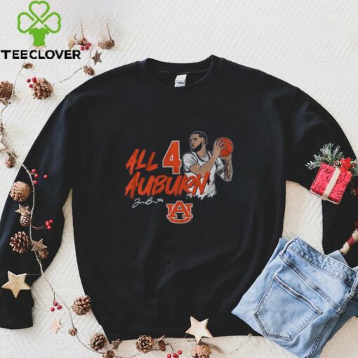 Johni Broome All 4 Auburn NIL Shirt